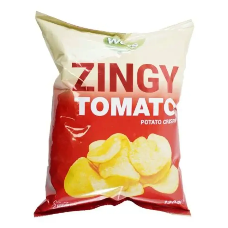 Wots Zingy Tomato Crisps 30G